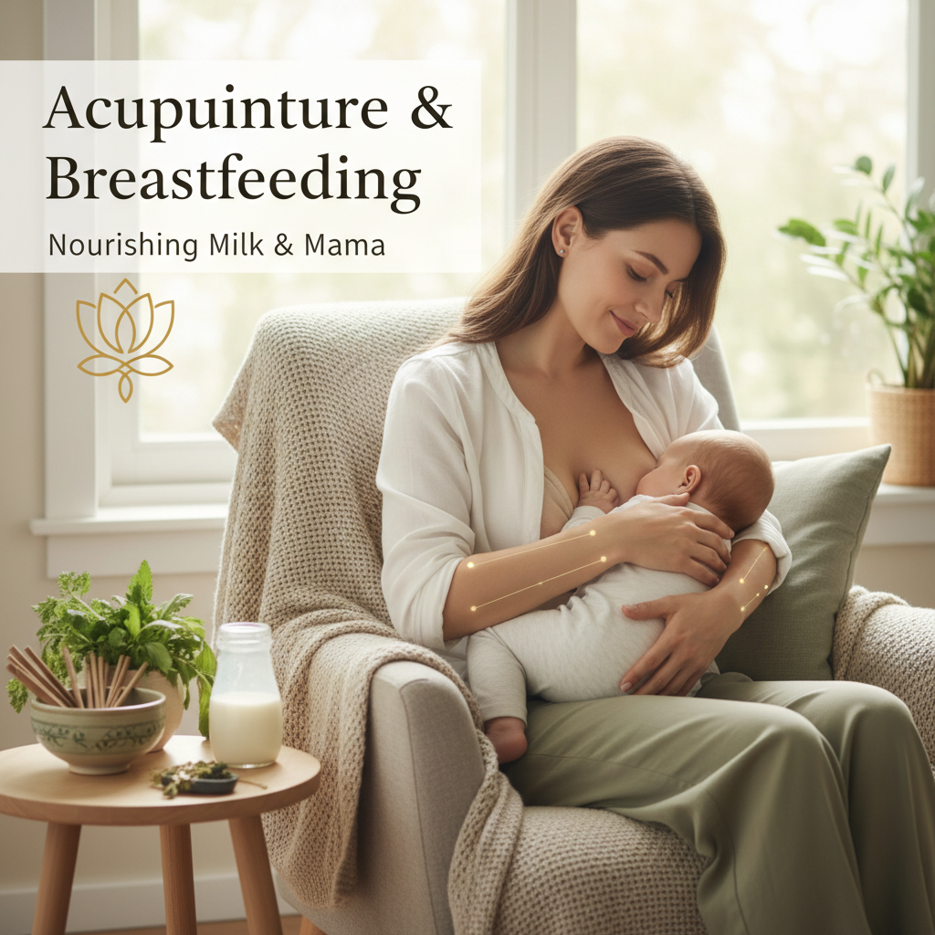 Image about Acupuncture and Breastfeeding: Exploring the Benefits for Milk Supply and Maternal Well-being