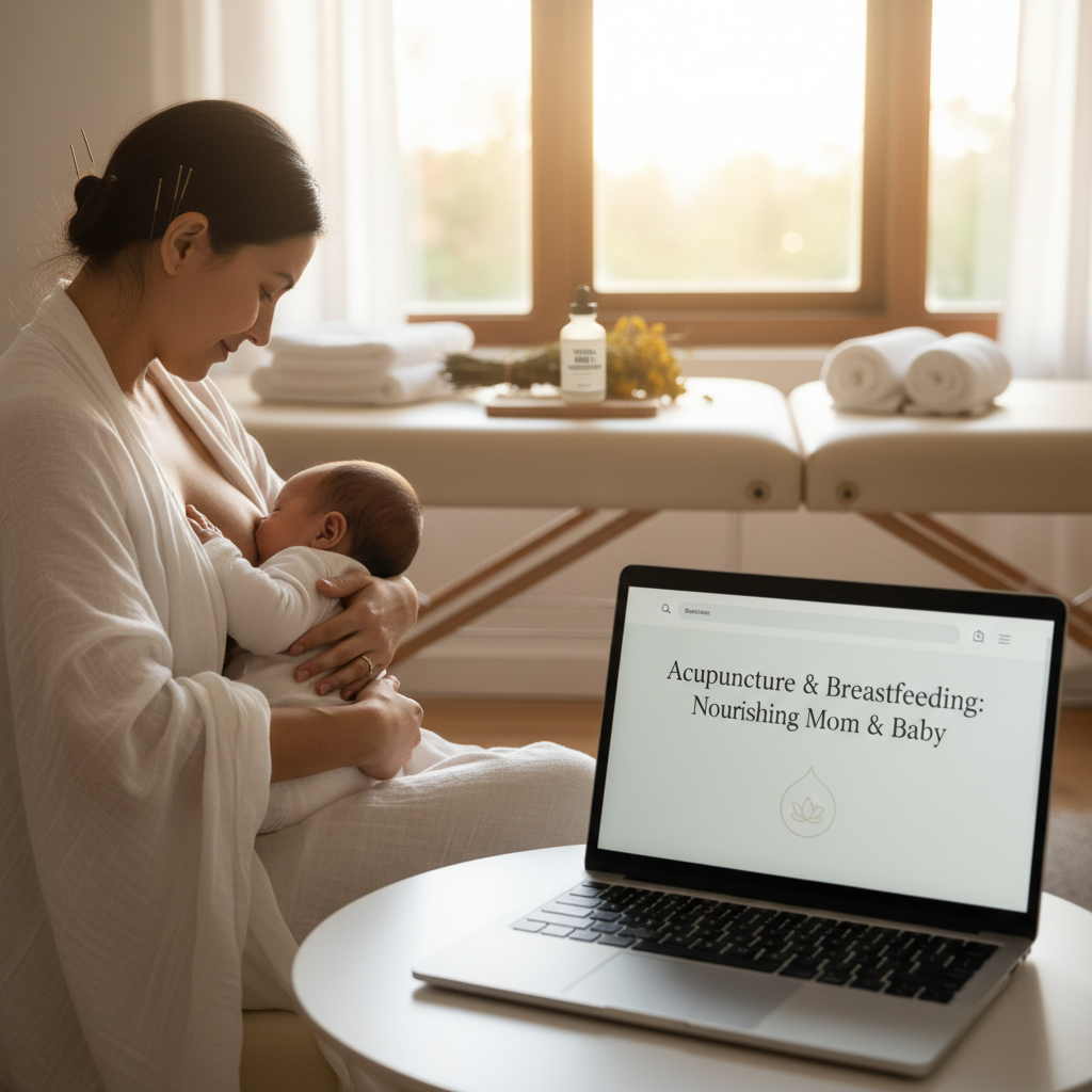 Image about Acupuncture and Breastfeeding: Exploring the Benefits for Milk Supply and Maternal Well-being