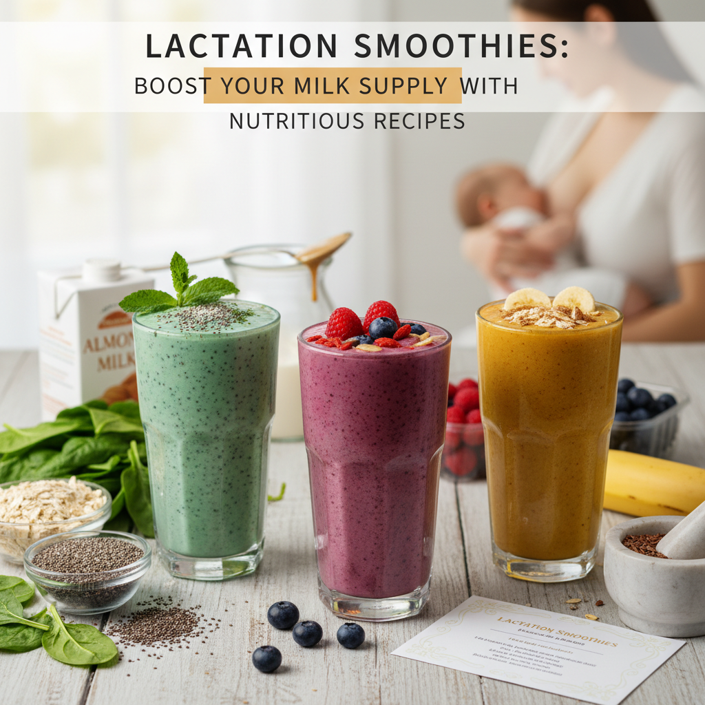 Image about Lactation Smoothies: Boost Your Milk Supply with Nutritious Recipes