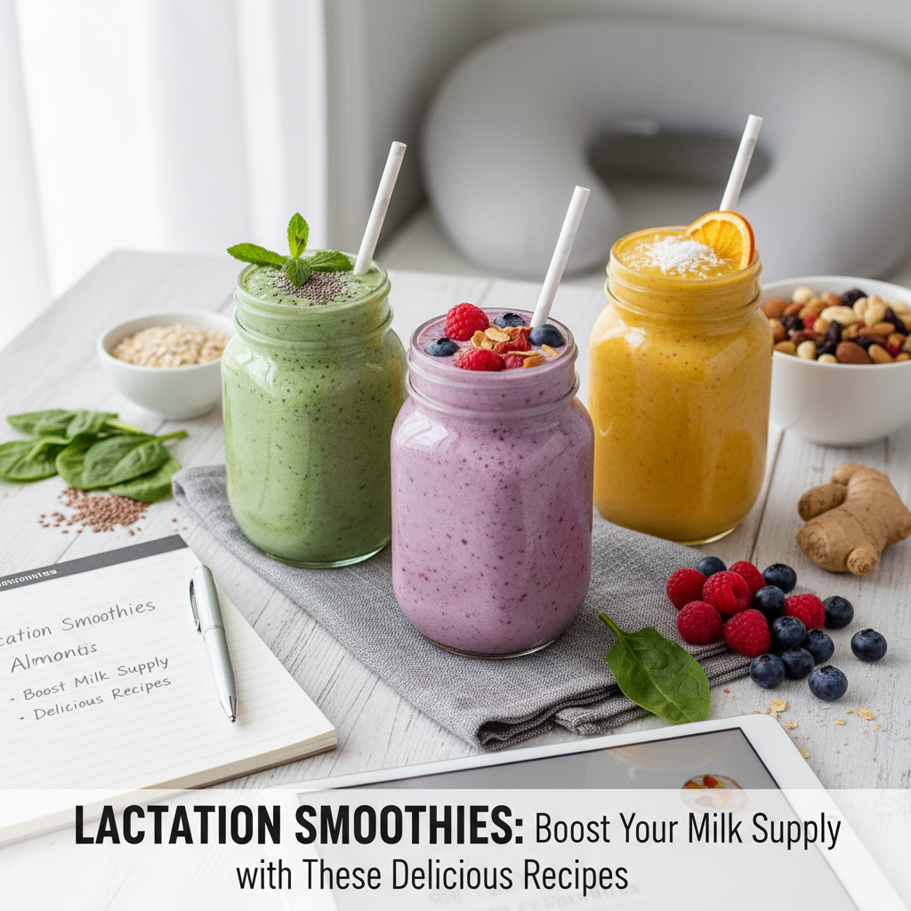 Lactation Smoothies: Boost Your Milk Supply with These Delicious Recipes